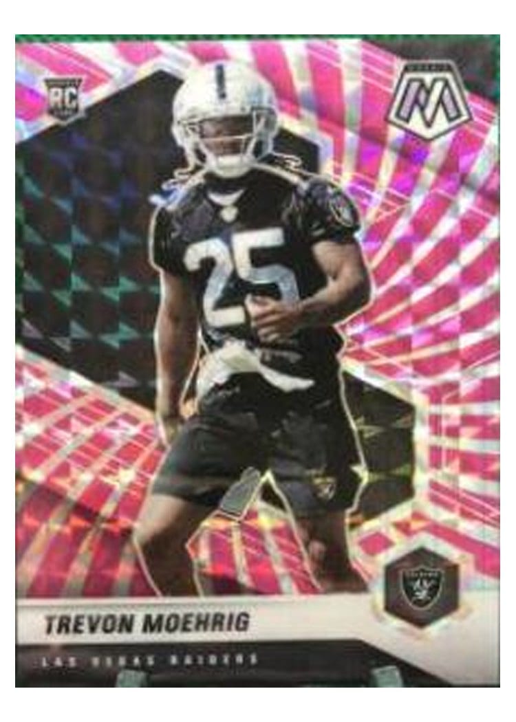 2021 Panini Mosaic Base Set Tre'von Moehrig #383 card