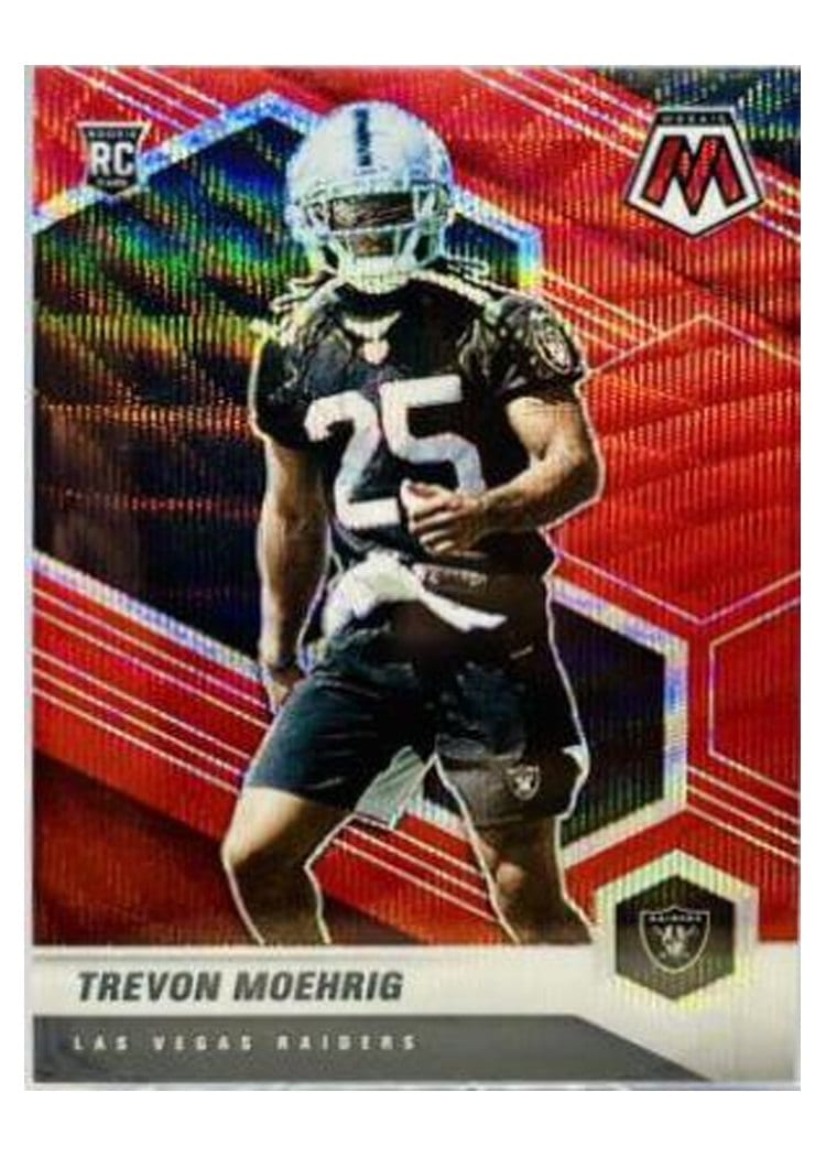 2021 Panini Mosaic Base Set Tre'von Moehrig #383 card