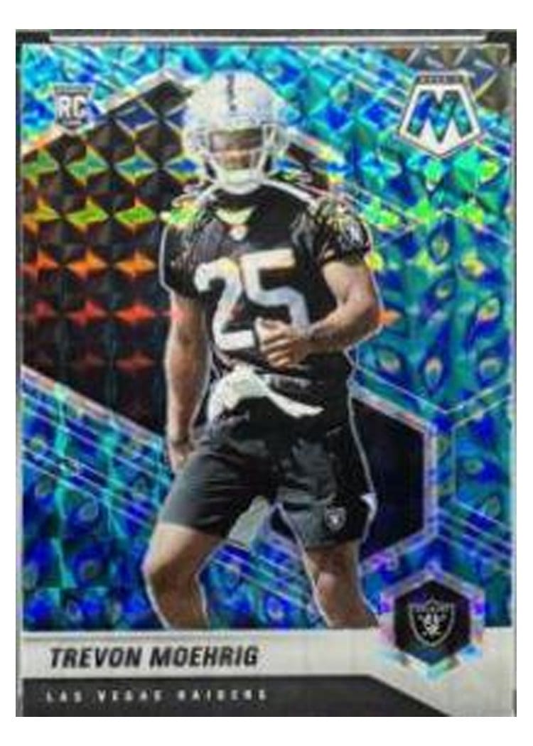 2021 Panini Mosaic Base Set Tre'von Moehrig #383 card