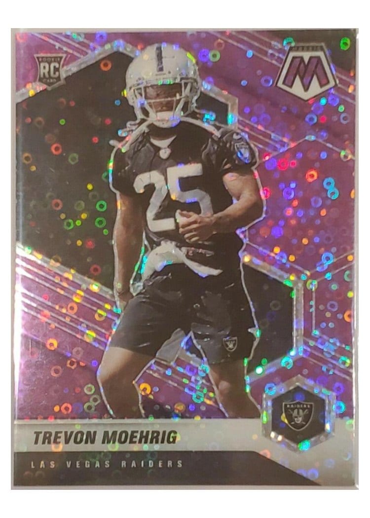 2021 Panini Mosaic Base Set Tre'von Moehrig #383 card