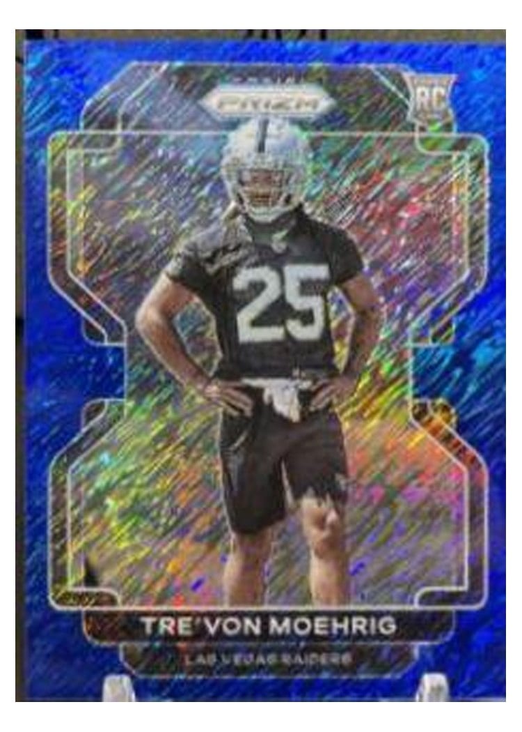 2021 Panini Prizm Base Set Tre'von Moehrig #393 card