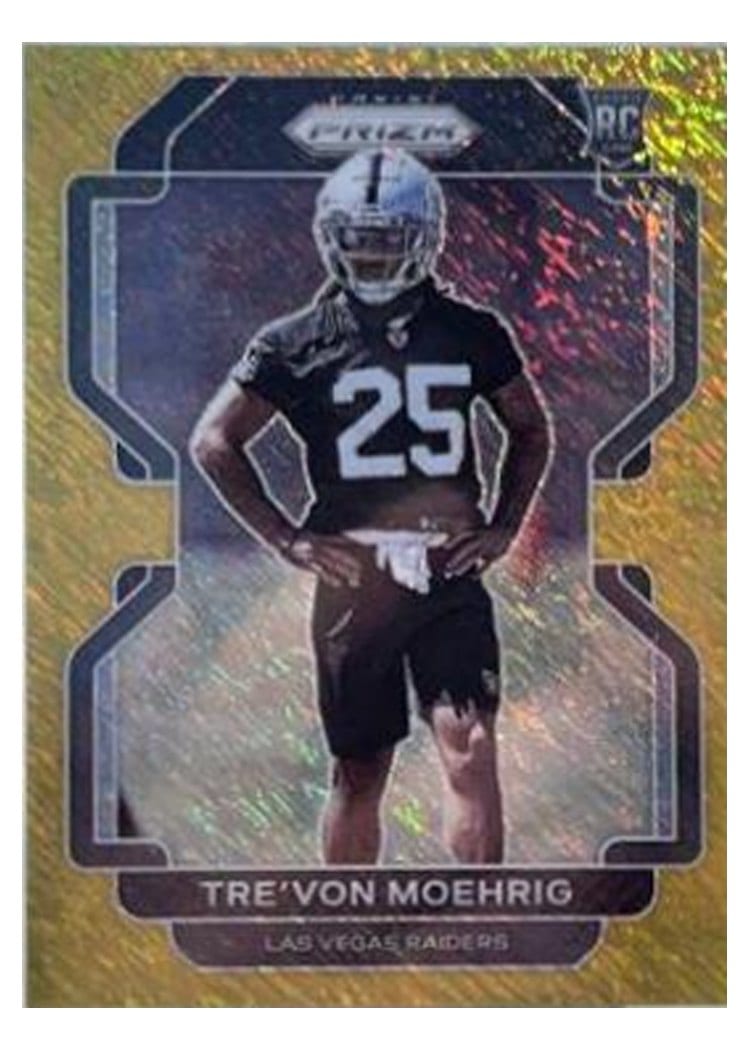 2021 Panini Prizm Base Set Tre'von Moehrig #393 card