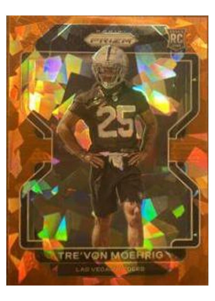 2021 Panini Prizm Base Set Tre'von Moehrig #393 card