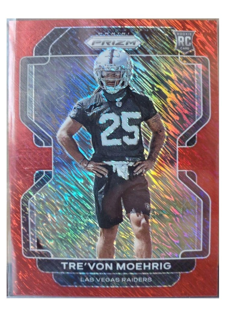 2021 Panini Prizm Base Set Tre'von Moehrig #393 card