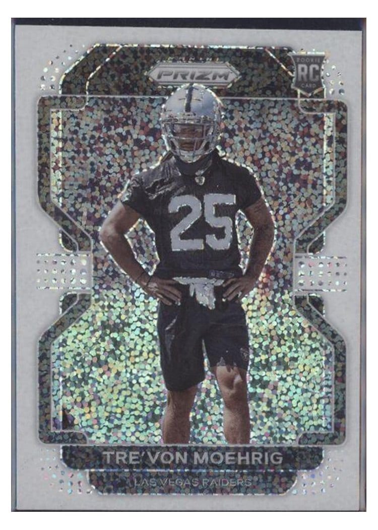 2021 Panini Prizm Base Set Tre'von Moehrig #393 card