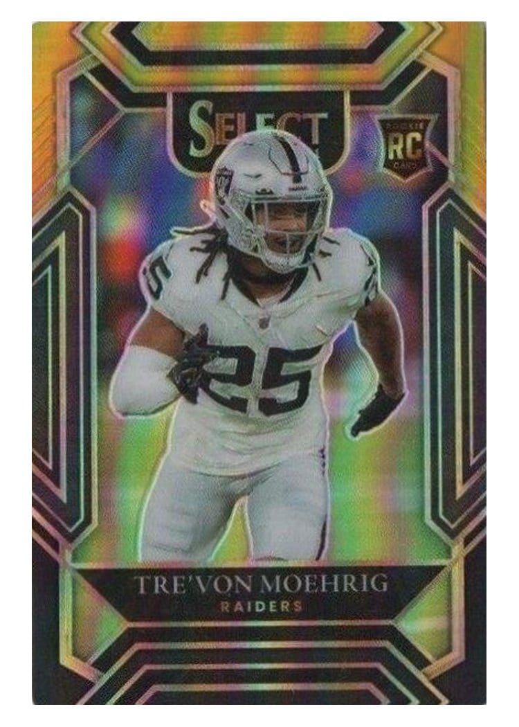 2021 Panini Select Base Set Tre'von Moehrig #290 card