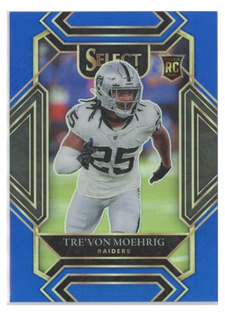 2021 Panini Select Base Set Tre'von Moehrig #290 card