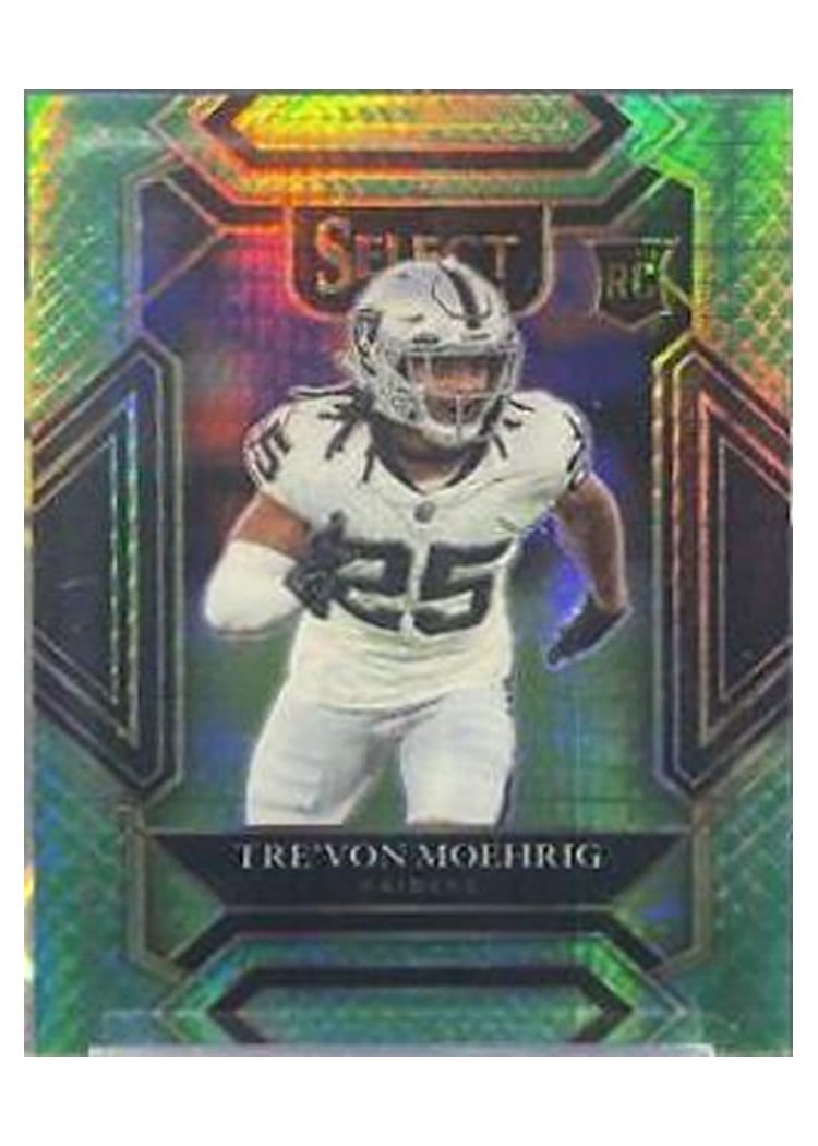 2021 Panini Select Base Set Tre'von Moehrig #290 card