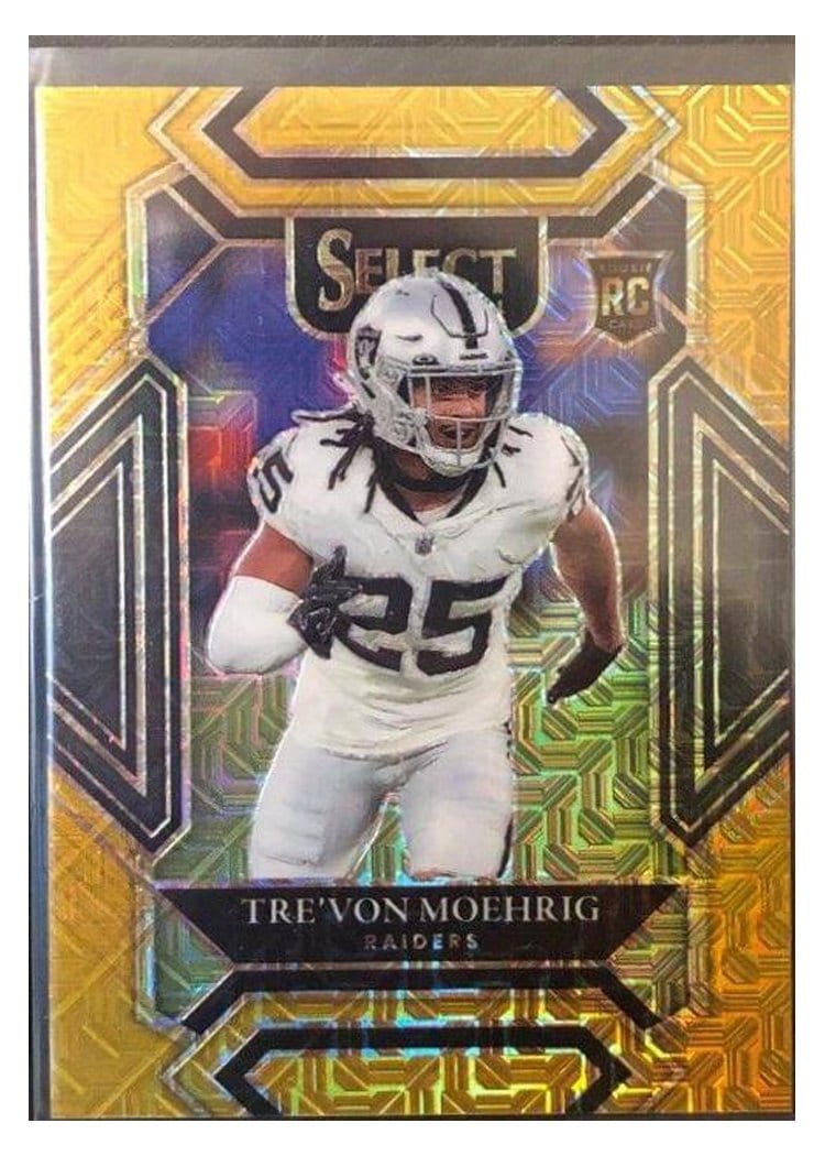 2021 Panini Select Base Set Tre'von Moehrig #290 card