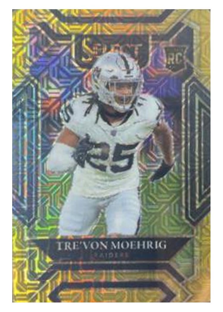 2021 Panini Select Base Set Tre'von Moehrig #290 card