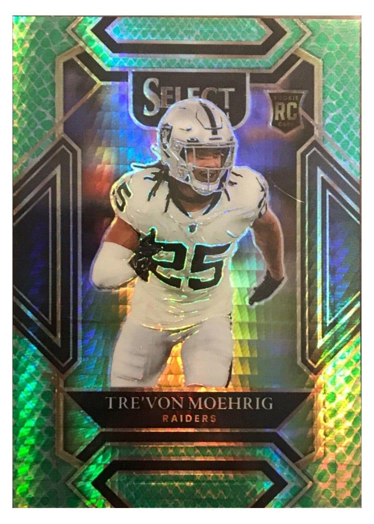 2021 Panini Select Base Set Tre'von Moehrig #290 card