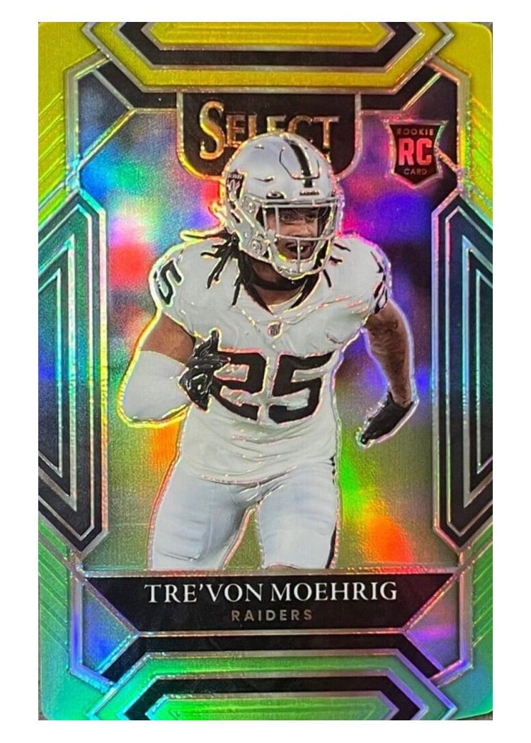 2021 Panini Select Base Set Tre'von Moehrig #290 card