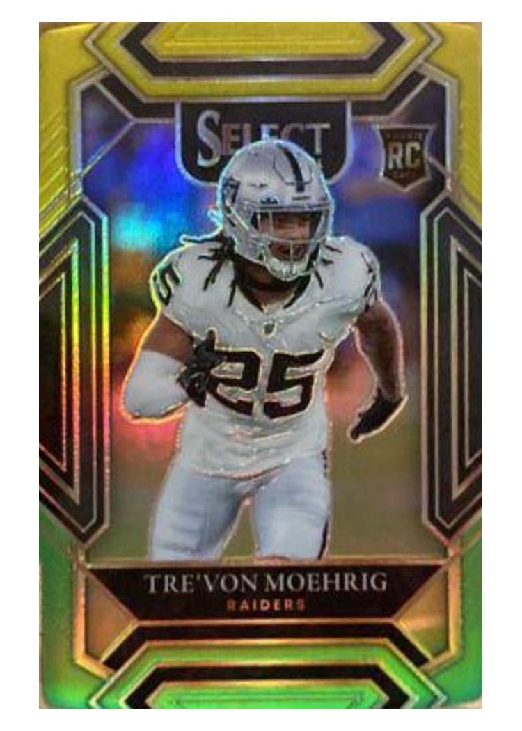 2021 Panini Select Base Set Tre'von Moehrig #290 card