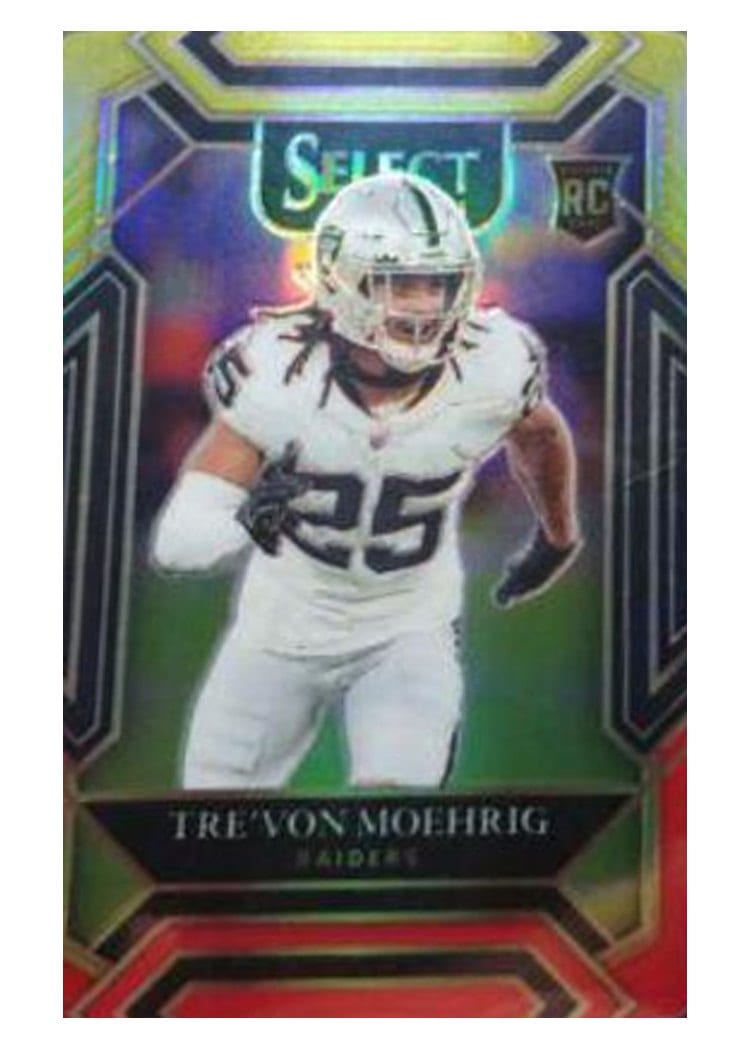 2021 Panini Select Base Set Tre'von Moehrig #290 card