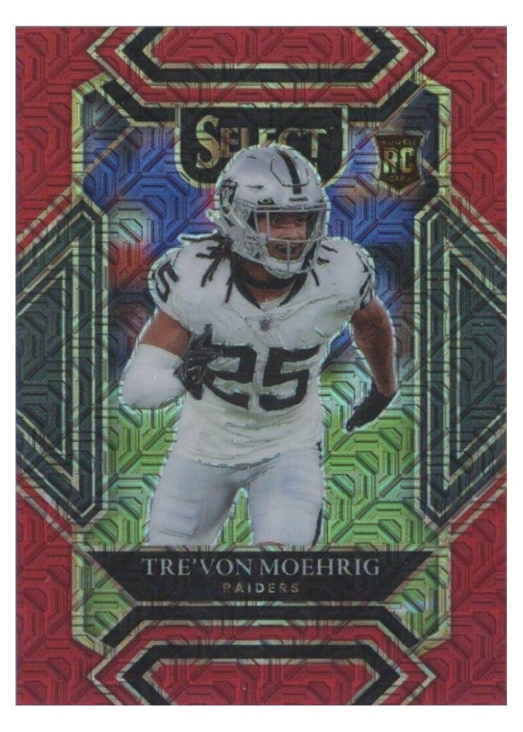2021 Panini Select Base Set Tre'von Moehrig #290 card