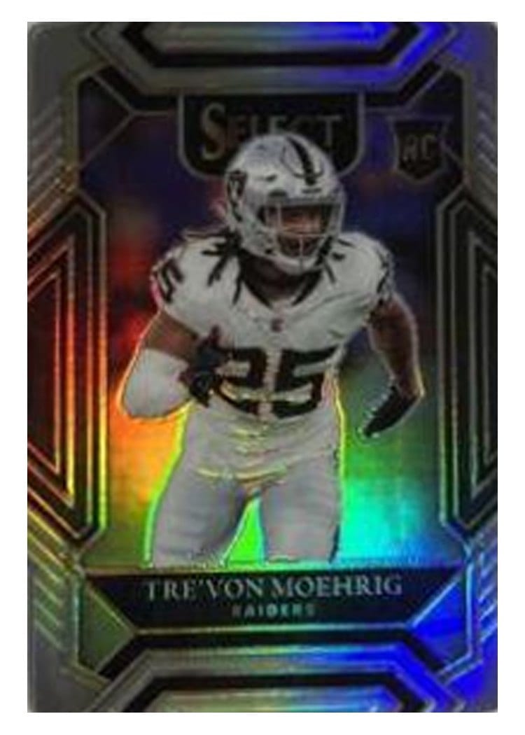 2021 Panini Select Base Set Tre'von Moehrig #290 card