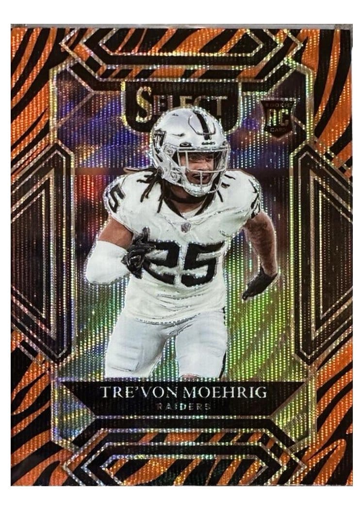 2021 Panini Select Base Set Tre'von Moehrig #290 card