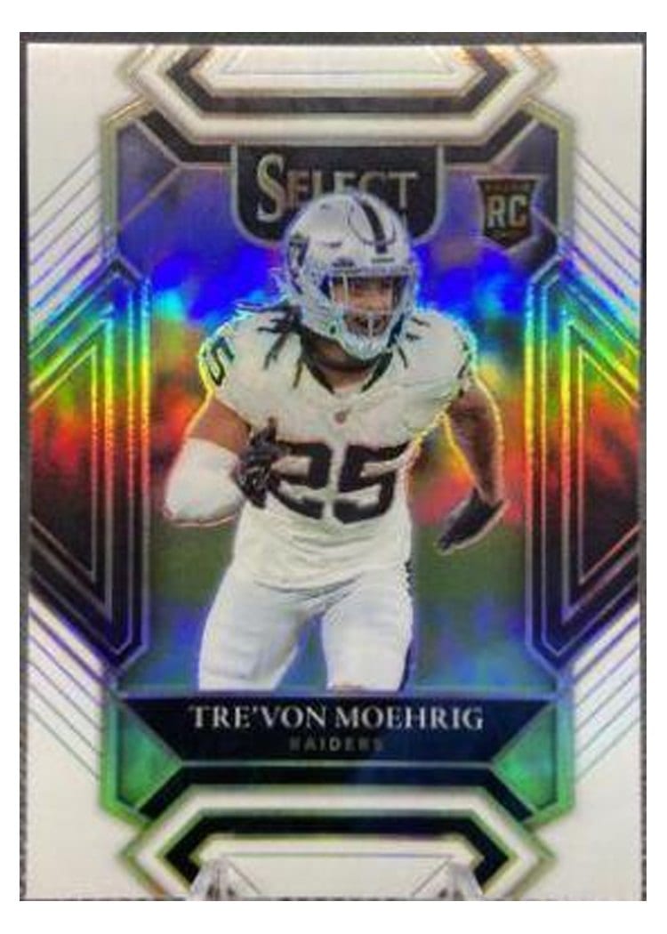 2021 Panini Select Base Set Tre'von Moehrig #290 card