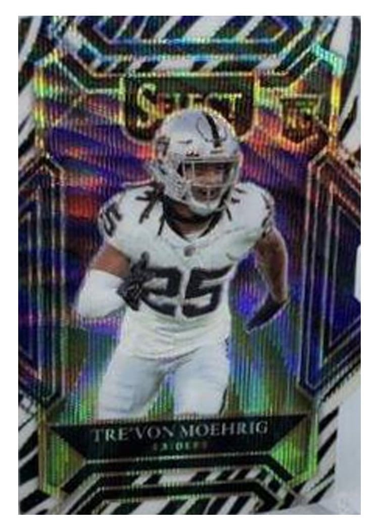 2021 Panini Select Base Set Tre'von Moehrig #290 card