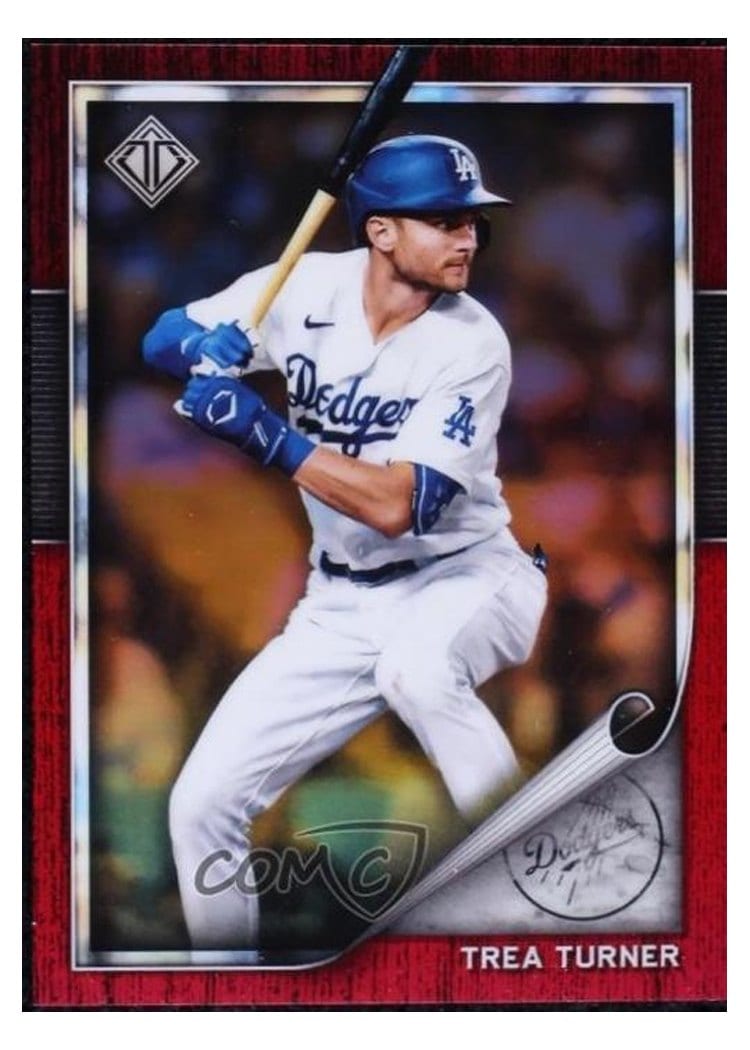 2022 Topps Transcendent Collection Chrome Trea Turner #TTC-46 card