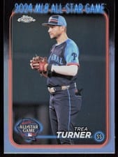 2024 Topps Chrome Update 2024 All-Star Game Trea Turner #ASGC-14 card