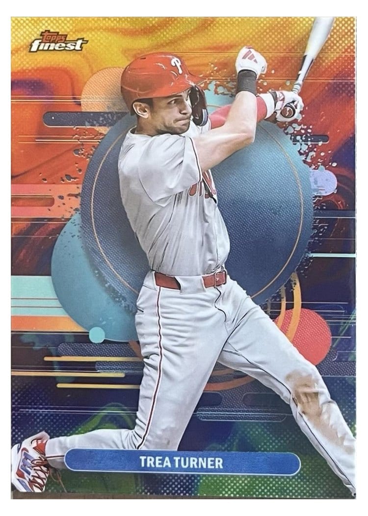2025 Finest Base Set Trea Turner #196 card