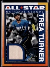 2025 Topps 1990 Topps Baseball All-Star Relics Trea Turner #90ASR-TT card