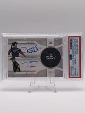 2025 Topps Definitive Collection Dual World Series Autograph Collection Trea Turner #DWSA-ST card