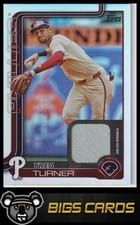 2025 Topps Real One Relics Trea Turner #450 card