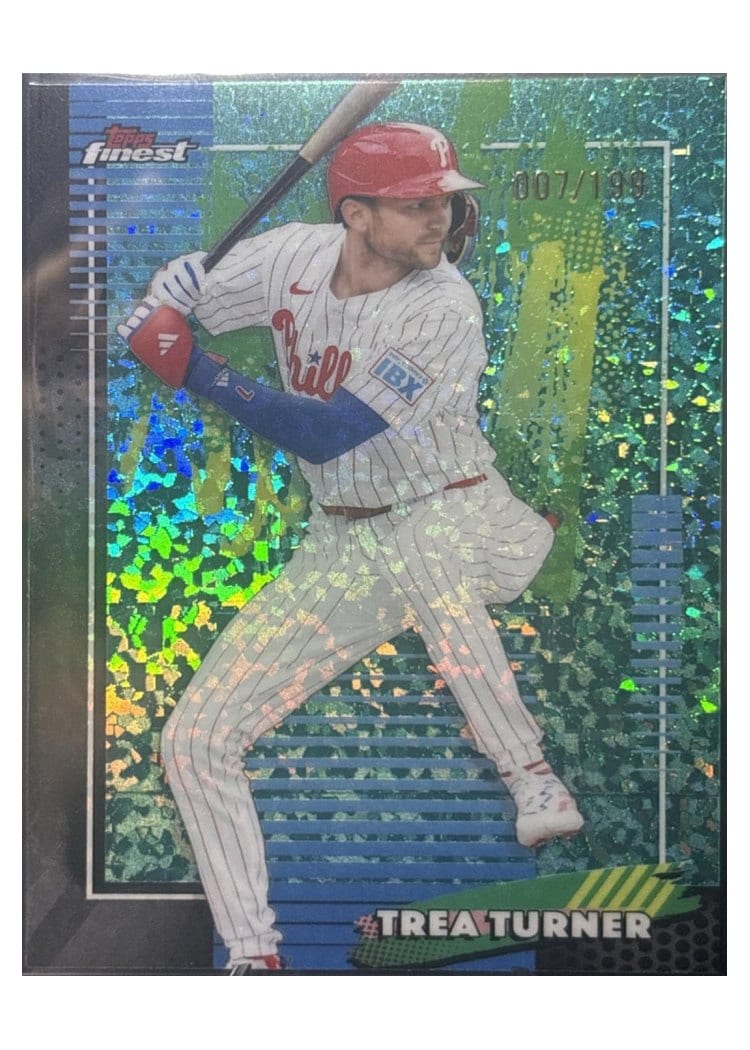 2026 Topps Finest Trea Turner #31 card