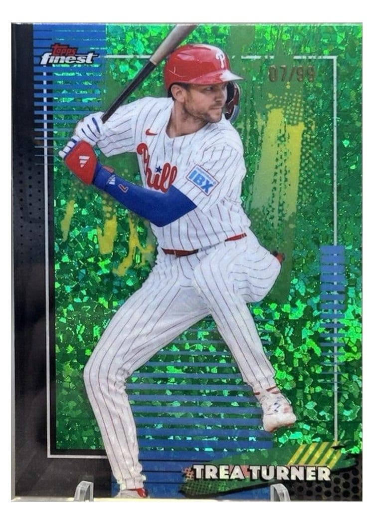 2026 Topps Finest Trea Turner #31 card