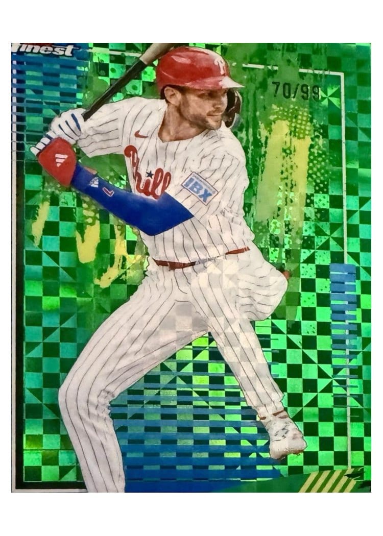 2026 Topps Finest Trea Turner #31 card