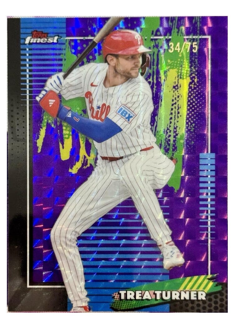 2026 Topps Finest Trea Turner #31 card