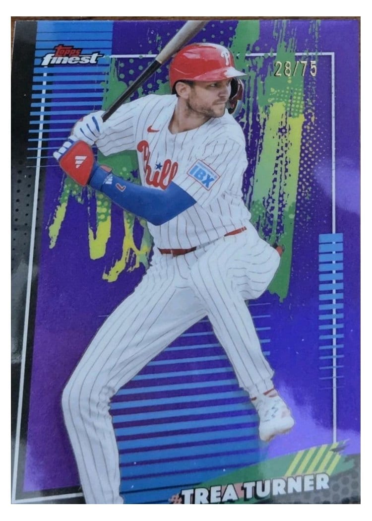 2026 Topps Finest Trea Turner #31 card
