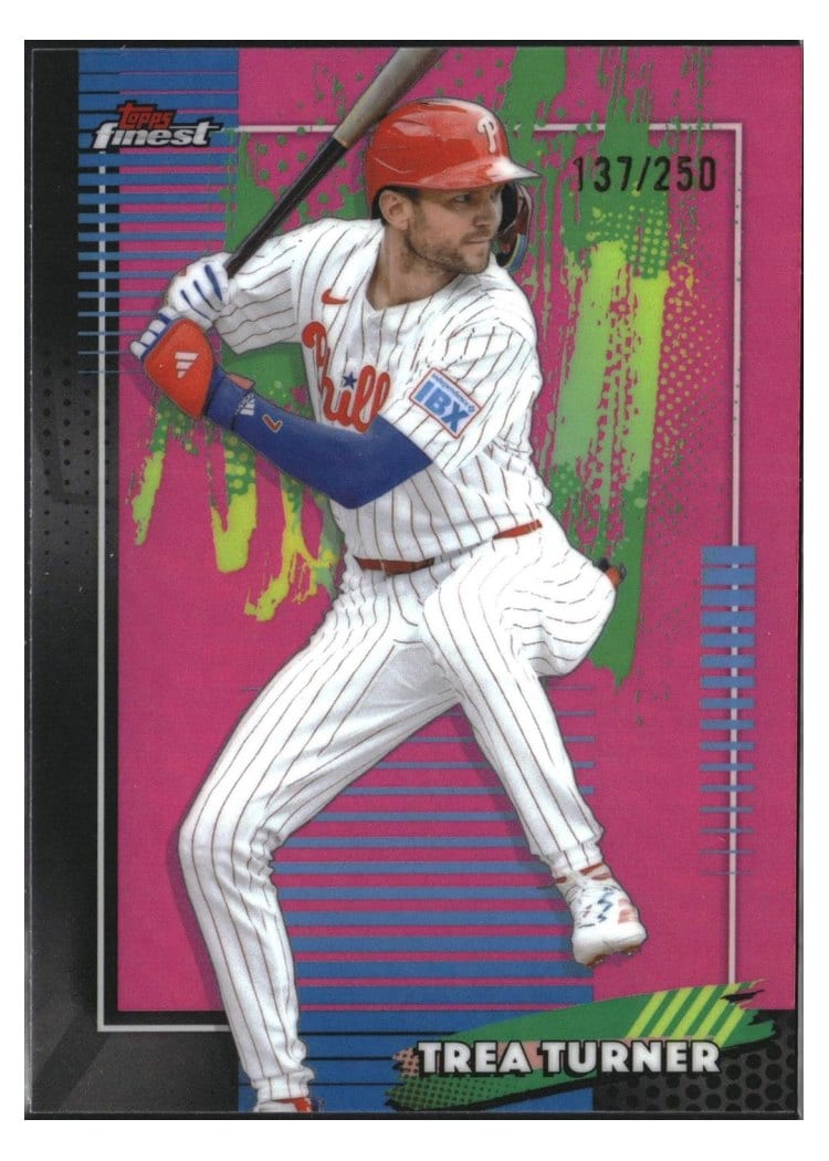2026 Topps Finest Trea Turner #31 card