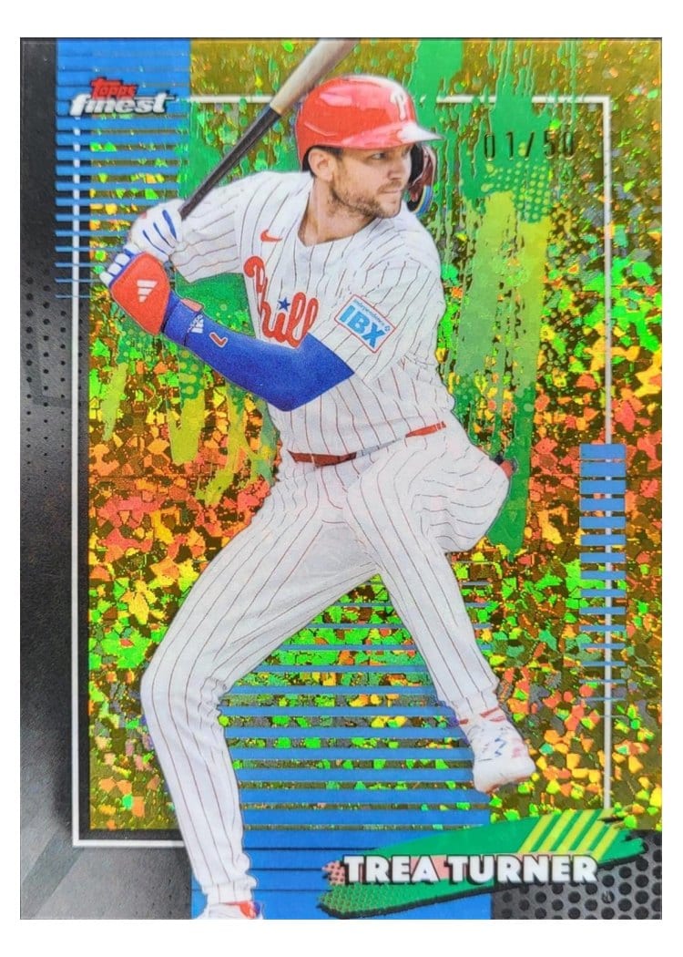 2026 Topps Finest Trea Turner #31 card