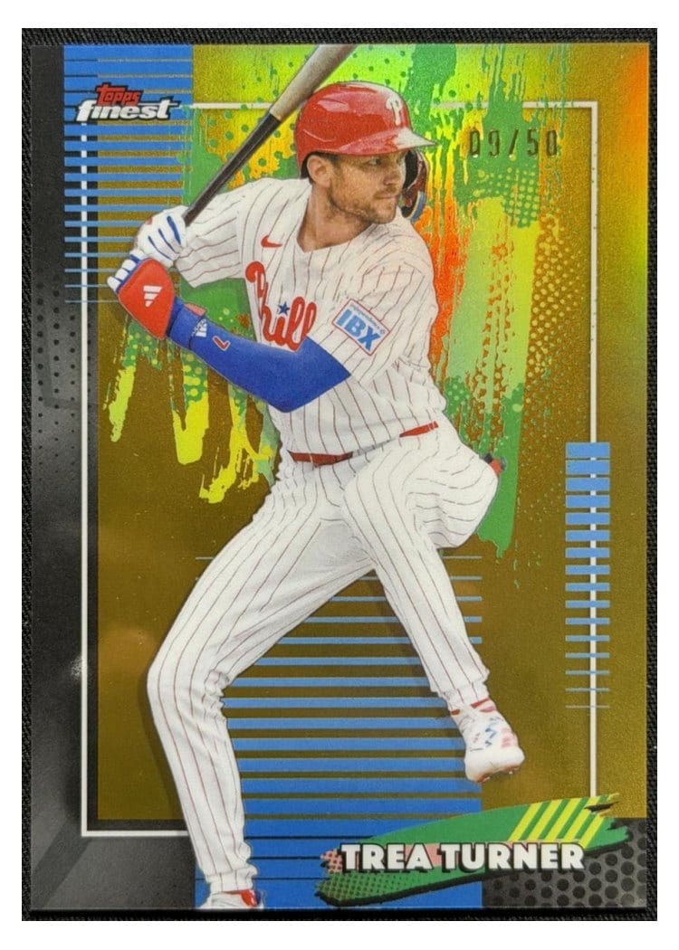 2026 Topps Finest Trea Turner #31 card