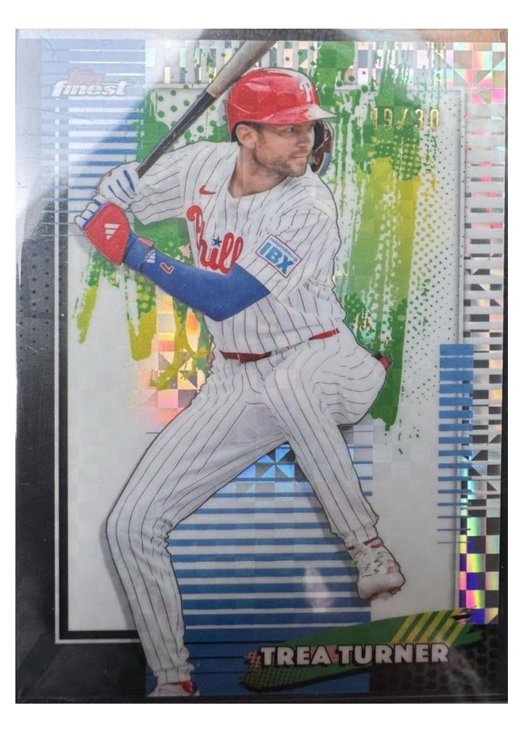 2026 Topps Finest Trea Turner #31 card