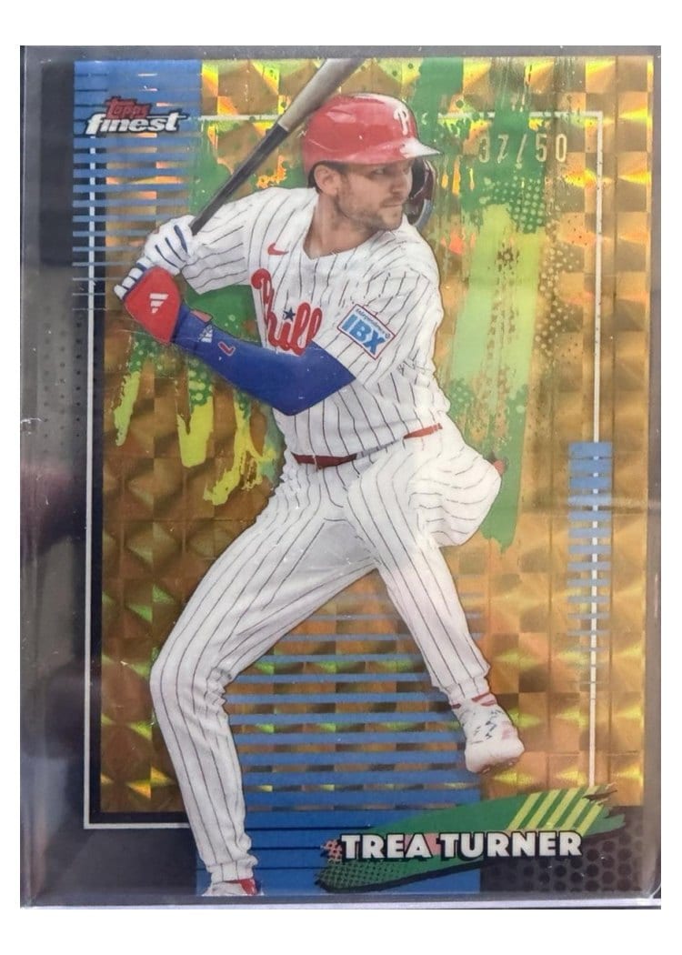 2026 Topps Finest Trea Turner #31 card