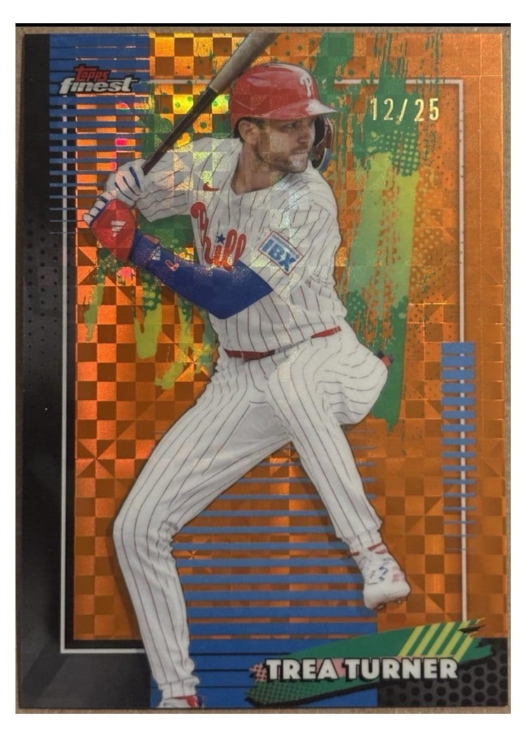 2026 Topps Finest Trea Turner #31 card