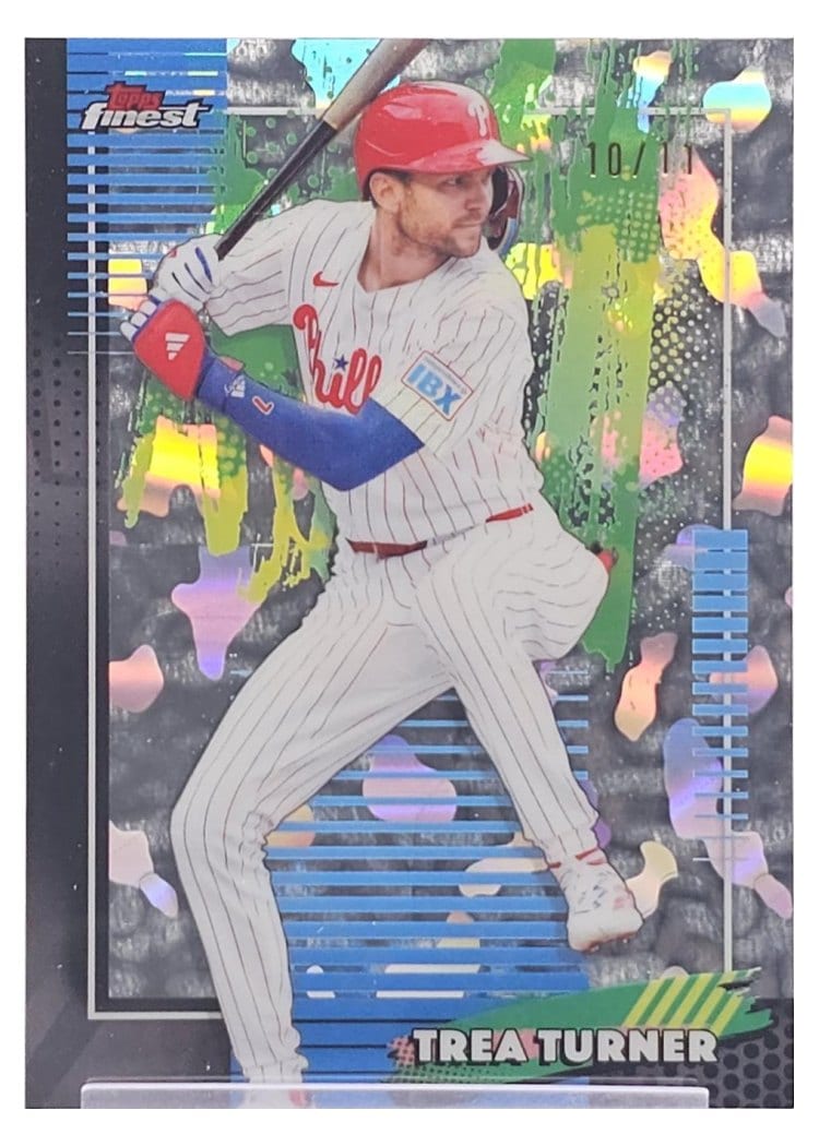 2026 Topps Finest Trea Turner #31 card