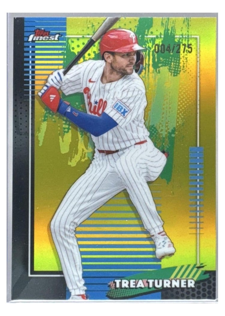 2026 Topps Finest Trea Turner #31 card