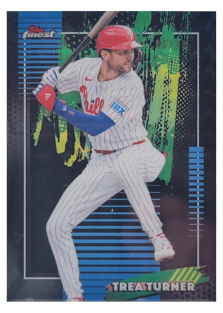 2026 Topps Finest Trea Turner #31 card