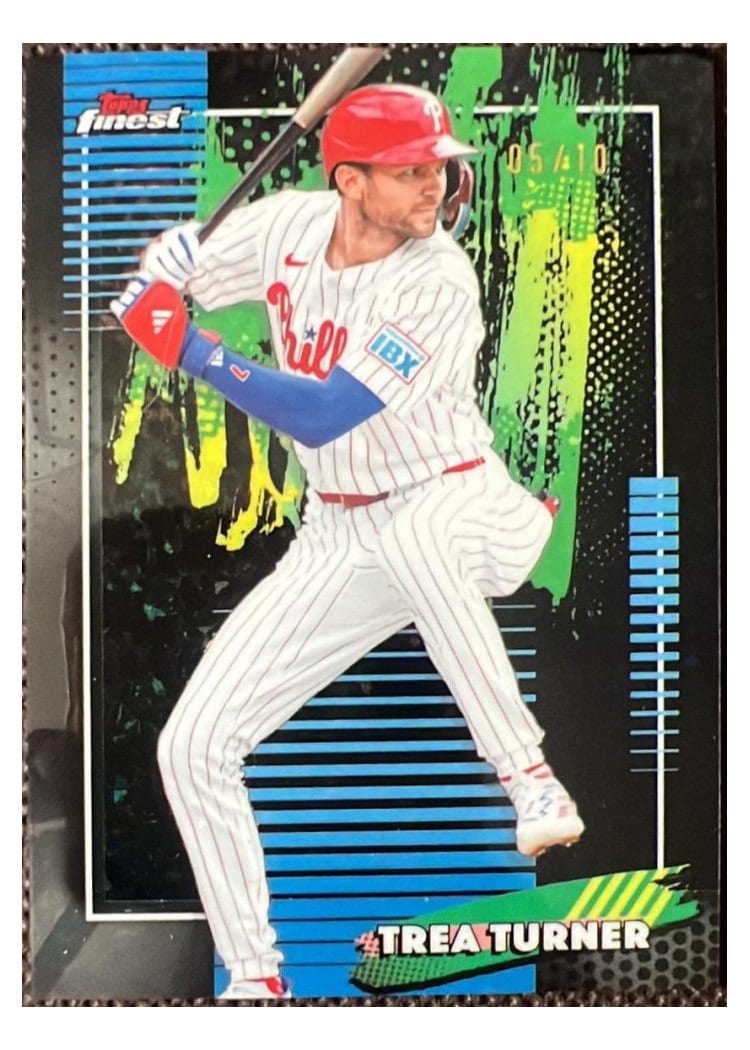 2026 Topps Finest Trea Turner #31 card