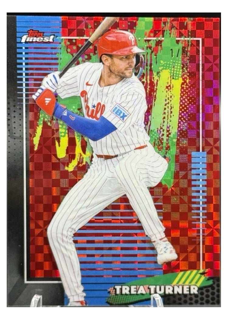 2026 Topps Finest Trea Turner #31 card