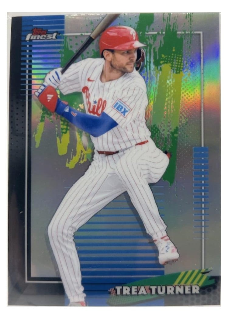 2026 Topps Finest Trea Turner #31 card