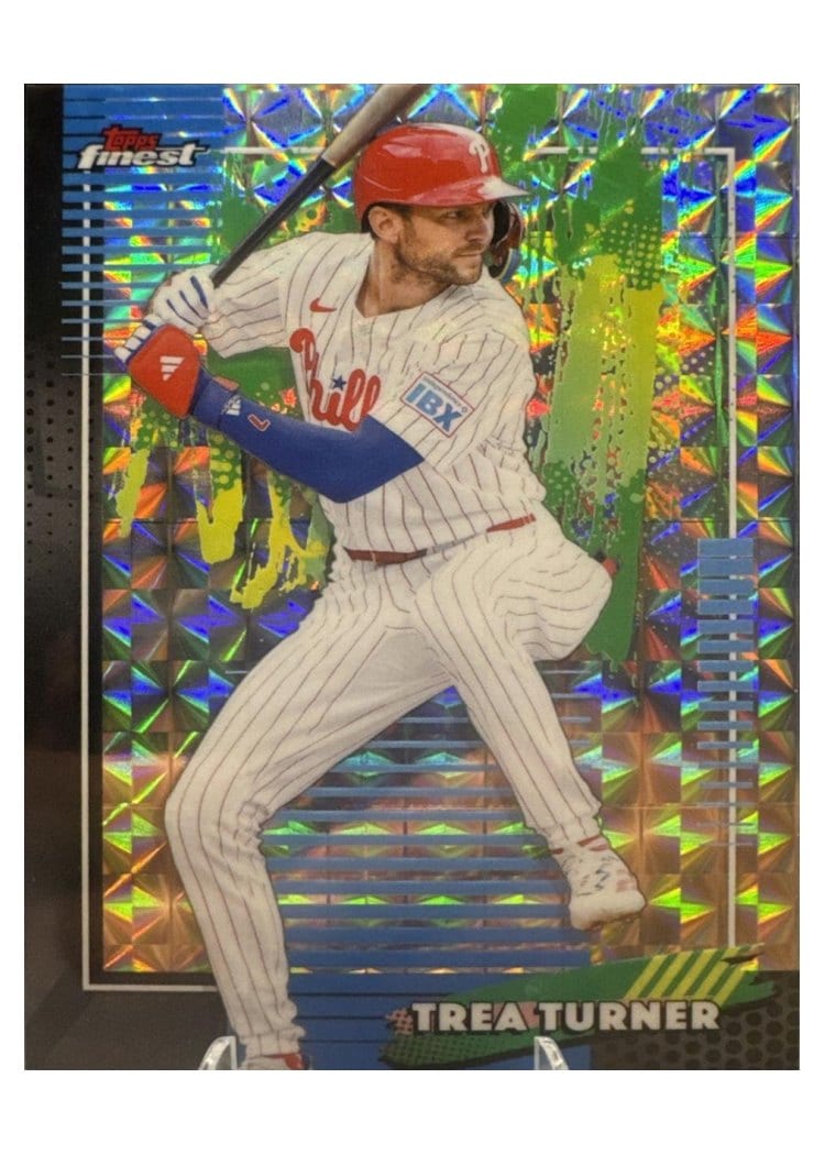 2026 Topps Finest Trea Turner #31 card