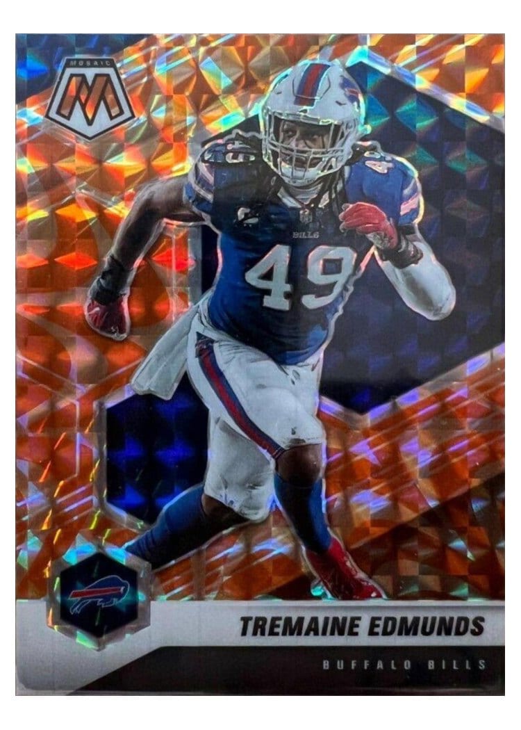 2021 Panini Mosaic Base Set Tremaine Edmunds #32 card