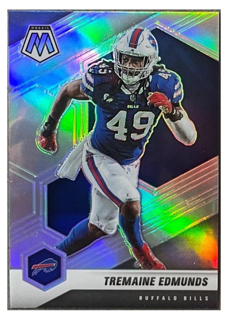 2021 Panini Mosaic Base Set Tremaine Edmunds #32 card