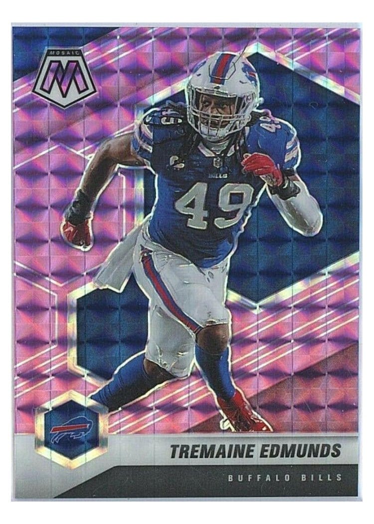 2021 Panini Mosaic Base Set Tremaine Edmunds #32 card